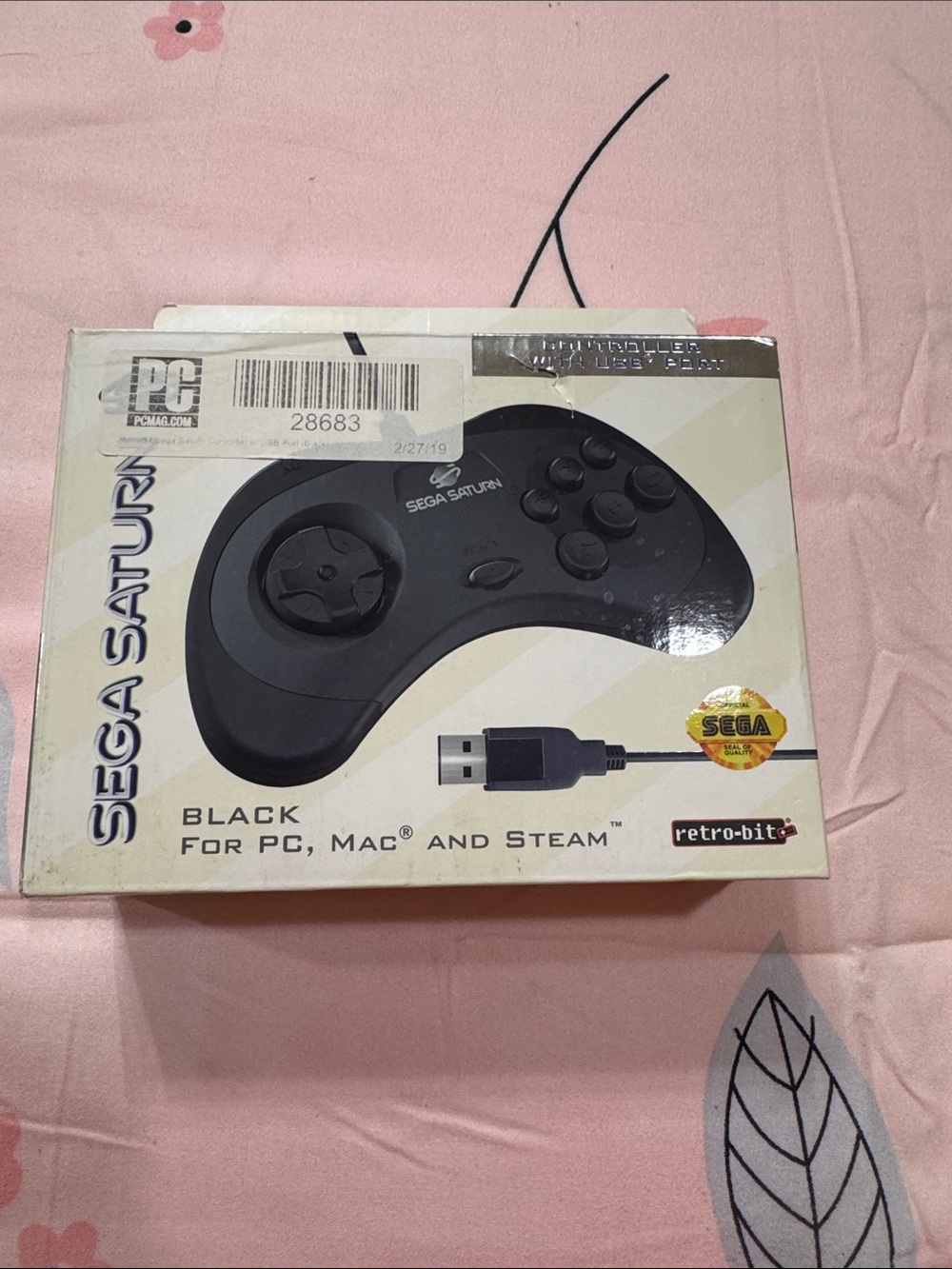 Sega Saturn USB Controller - Black